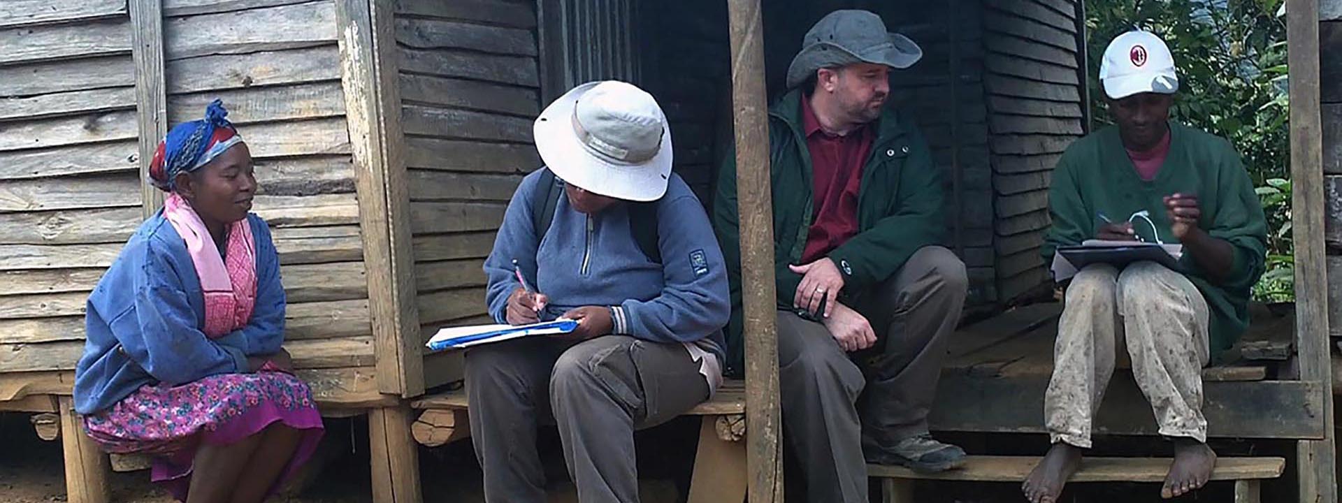 Douglas Hume with Community Members in Mahatsara, Madagascar, 2011 Douglas Hume with Community Members in Mahatsara, Madagascar, 2011