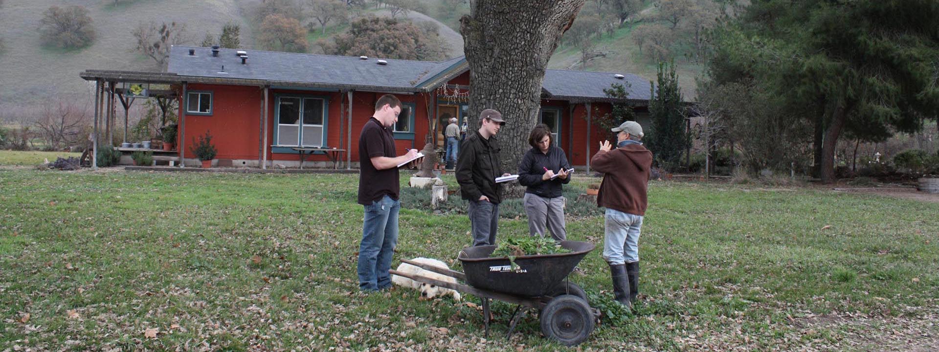 Northern Kentucky University Students Interviewing Farmers, California, 2009 Northern Kentucky University Students Interviewing Farmers, California, 2009